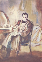 «Маскарад». Иллюстрация Н.В. Кузьмина. 1941 г.