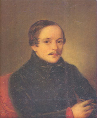 Портрет Лермонтова работы П.Е. Заболотского (1840)