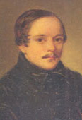 Портрет Лермонтова работы А.И. Клюндера (1839-1840)